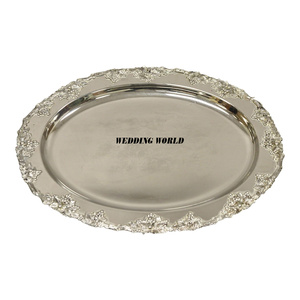 Bandeja de chocolate chapada en plata Buena calidad Hecho a mano Nuevo plato de chocolate Tamaño personalizado Nueva bandeja de chocolate - Product Image 5