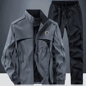 Ropa deportiva de primavera y otoño para hombre, ropa de marca transpirable, conjunto de chándales de 2 uds, sudaderas y pantalones, prendas de vestir para hombre - Product Image 3