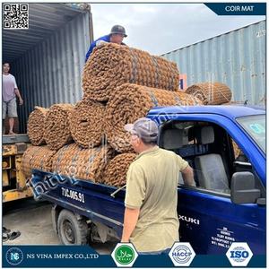 COIR MAT de fibra de coco 100% Marca NS VINA Hecho en Vietnam Estilo liso Póngase en contacto con Hanie (+ 84) 862 907 706 para consultas - Product Image 3