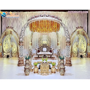 เสางัดงานแต่งที่สมบูรณ์แบบ,Mandap เสาที่ดีที่สุดสำหรับงานแต่งงวงช้าง Mandap - Product Image 1