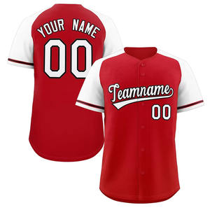 Vêtements de sport à col ras du cou cousus pour jeunes sublimés vente en gros de maillots de baseball unis en maille personnalisés pour hommes - Product Image 2
