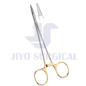 Porte-aiguille microvasculaire Instruments de microchirurgie chirurgicale en acier inoxydable avec embouts en carbure de tungstène - Product Image 2