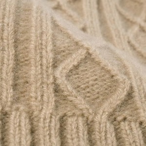 Nuevos sombreros de punto de lana con logotipo personalizado de alta calidad para hombres y mujeres, sombreros fríos de invierno de lana de otoño - Product Image 3