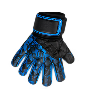 Gants de gardien de but en latex de niveau professionnel, football, sangle de poignet réglable, fermeture à boucle, durables, haute adhérence, vente en gros, OEM - Product Image 3