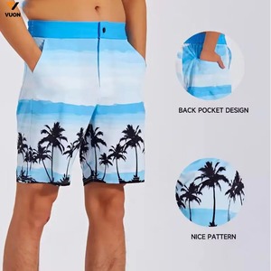 Customized 3'' Men's Quick Dry Waterproof Breathable Workout Beachwear Shorts Stretchy <b>Board</b> Shorts Swimwear Trunks - Product Image 2