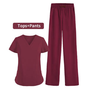 Conjuntos de Uniformes Médicos Cómodos de Spandex y Poliéster 2026, Uniformes de Hospital, Conjuntos de Uniformes Médicos al por Mayor para Hombres y Mujeres, Traje de Enfermería - Product Image 5