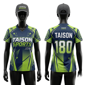 Custom Yellow Black <b>Dart</b> Jersey 180 GSM Interlock Polyester Sublimation Printed Side Mesh Panels Team Logo - Product Image 6