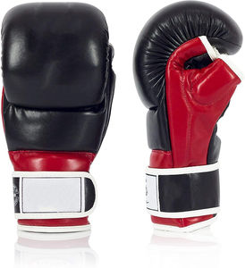 ถุงมือชกมวย unisex ต่อสู้สำหรับผู้ใหญ่ถุงมือ MMA ทำจากหนังวัวแท้14oz 16oz ผลิตโดยสตาร์ฟิกเกอร์ - Product Image 2