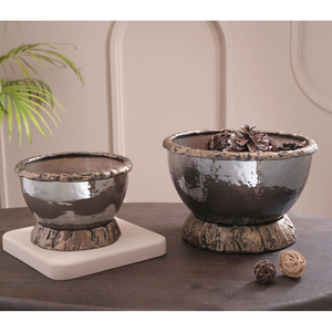 Juego de cuencos decorativos con acabado dorado y aluminio moderno, plato de Chocolate de Metal hecho a mano de lujo para el hogar, decoración de mesa de Hotel, decoración de regalo - Product Image 4