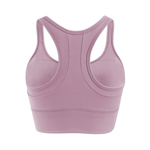 สปอร์ตบราระบายอากาศได้ดีคุณภาพสูงสำหรับสตรีสปอร์ตบราอัดลายโลโก้ผลิตจากปากีสถาน - Product Image 2