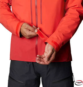 Veste coupe-vent tactique professionnelle pour hommes manteau de pêche d'hiver imperméable en plein air quantité minimale de commande bas coquille de lin personnalisée longueur régulière - Product Image 4