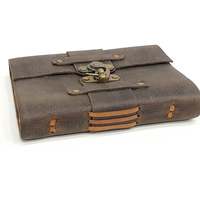 Libretas de Hechizos de Brujería Vintage de Cuero Real de Lujo con Logotipo Personalizado, Diarios Espirituales, Organizador/Planificador, Regalo de Alta Calidad