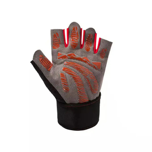 ถุงมือครึ่งนิ้วสำหรับยิมที่มีการลื่นเพื่อความสบายสูงสุดและการยกกระชับระหว่างการออกกำลังกายและการฝึกอบรมสวมใส่ - Product Image 6