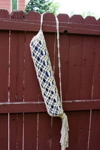 Macrame Yoga Mat Chủ Tay Làm 100% Cotton Sling Yoga Mat Túi Cho Phòng Tập Thể Dục Túi Bé Trai Và Cô Gái Tại Giá Bán Buôn Từ Ấn Độ - Product Image 6