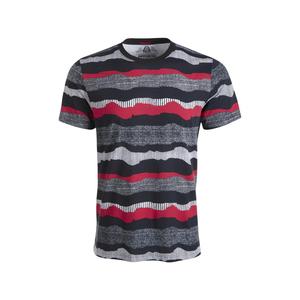 T-shirt girocollo oversize stampata da uomo American Rag, nera, taglia L, in tessuto a maglia da 240g, 180gsm - Product Image 1