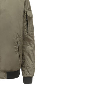 Chaquetas de bombardero de moda para hombres para el invierno Venta superior a demanda del cliente con tela de lona con logotipo personalizado Precio bajo - Product Image 3