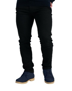 Jean slim pour hommes OEM pantalon en denim skinny stretch respirant personnalisé lavage vieilli vente en gros élasthanne plus doux - Product Image 1