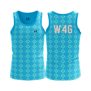 Débardeur personnalisé pour homme, style hip-hop, col rond, tissu en tricot de spandex/coton, anti-rétrécissement, séchage rapide, respirant, imprimé à l'écran - Product Image 4