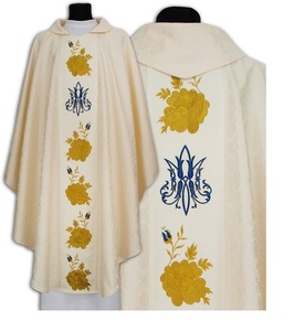 Vêtements de cérémonie pour hommes tendance, robes à bas prix, chasuble de prêtre catholique, design brodé à la main - Product Image 4