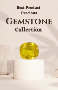 พลอยแซฟไฟร์สีเหลืองธรรมชาติอัญมณีทรงวงรีทรงรีแบบหลวมสำหรับการทำเครื่องประดับที่ดี - Product Image 4