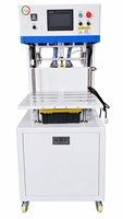 Machine automatique d'insertion d'aimants pour boîtes pliantes, boîtes en forme de livre, machine à coller des aimants sur des tôles métalliques, machine à coller des aimants sur du fer.