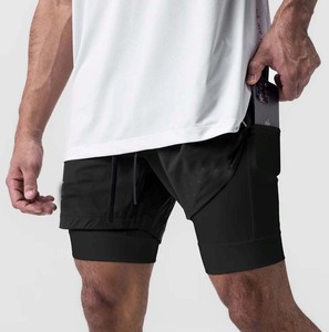 กางเกงขาสั้นสำหรับผู้ชายบาสเก็ตบอล5นิ้วพิมพ์ซับลิเมชันโพลีเอสเตอร์น้ำหนักเบา - Product Image 1