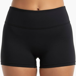 Shorts de Yoga de Cintura Alta para Mujer, Secado Rápido, Diseño Fruncido, Logotipo Personalizado Disponible - Product Image 4