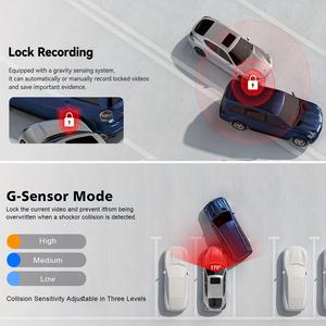 Dashcam per Auto a <span class=keywords><strong>2</strong></span> Canali con Visione a 360 Gradi, Specchietto Retrovisore 4K con GPS, WiFi e Sistema Android - Product Image 5