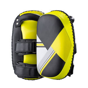 Precio bajo Venta caliente curvo tailandés Pad brazo Pad boxeo MMA boxeo alta calidad Fitness entrenamiento tailandés Kick Pads - Product Image 5