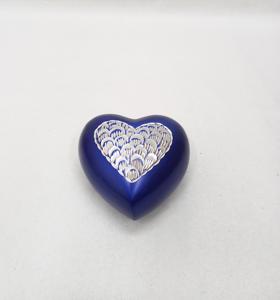 Vente incroyable sur une urne souvenir de qualité supérieure Urnes de souvenir de crémation en forme de coeur pour adultes en aluminium de luxe pour fournitures funéraires - Product Image 3