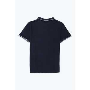 Pointes de marque D/Navy pour polo anti-rides 100% polyester à motif solide de haute qualité ODM courte taille XL pour le golf - Product Image 5