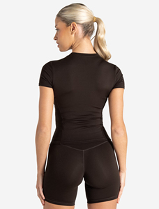El último diseño de las mujeres Slim Fit Basic Custom Fit Camisetas para la venta Mujeres Crop Tops en todos los colores y tamaños - Product Image 6