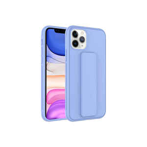 Étui de protection en silicone premium pour iPhone 11 Pro, coque de téléphone durable avec béquille intégrée, design élégant INS - Product Image 1