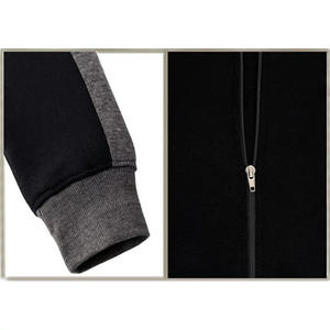 Unisex French Terry Fleece Jogging Sweatsuits Custom Logo High Street Casual Winter Tracksuits for Men Men's Track Suit Casual - Product Image 4