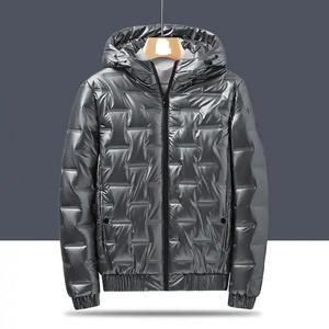 Chaqueta de Burbuja Brillante de Moda al por Mayor 2026, Chaqueta de Burbuja para Hombre de Tela de Poliéster/Algodón Personalizada, Chaqueta Acolchada de Invierno - Product Image 5
