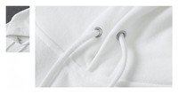 Sweat-shirt d'hiver à capuche pour homme, en coton peigné 280g, impression sérigraphique personnalisée avec logo OEM, prix usine Chine Bangladesh
