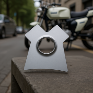 Campagnolo <b>Disc</b> Brake Secure Washer for Lambretta TV3 + SX200 + DL200 Street Motorcycles New Aluminium Steel <b>Plastic</b> - Product Image 3