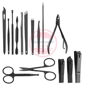 Ensemble de pédicure et de manucure Ensemble de coupe-ongles Ensemble d'outils en acier inoxydable de 12 pièces - Product Image 5