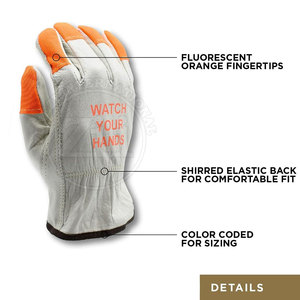 ถุงมือขับรถหนังฤดูหนาวอเนกประสงค์ผ้านุ่มทนต่อการตัดสไตล์เรียบสำหรับเล่นกีฬา - Product Image 2