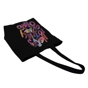 Diseño personalizado 12 Oz teñido bolsa de lona con asa de algodón multicolor impresión por sublimación transferencia de calor para viajes - Product Image 4