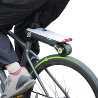 Moteur d'assistance électrique rechargeable pour vélo de route, pour la modification de vélos de ville et de montagne, avec fonction de propulsion autonome et d'économie d'effort
