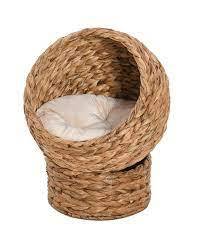 Best Quality Natural Water Hyacinth Wall Cat <b>Basket</b> Cat <b>Shelves</b> Hanging Pet House Handwoven in Vietnam, Made in Vietnam - Product Image 2