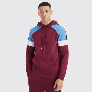 Sweat-shirt en molleton lourd décontracté pour homme, streetwear, survêtement uni, manches respirantes, séchage rapide, confortable - Product Image 3