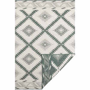 Alfombra reversible para interiores y exteriores Netline Home Malibu con diseño de diamantes - Product Image 2