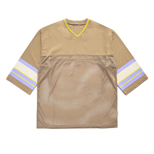 ชุดเครื่องแบบรักบี้สีส้มชุดอเมริกันฟุตบอลชายเสื้ออเมริกันระบายอากาศ - Product Image 3