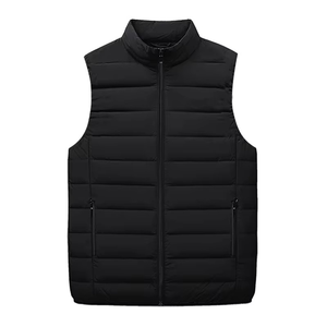 Nuevo Chaleco Acolchado de Invierno Transpirable e Informal para Hombre - Chaquetas sin Mangas Personalizables de Alta Calidad con MOQ Bajo - Product Image 2
