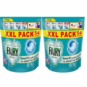 Fairy Non Bio pods ผิวบอบบาง (ล้าง108, 54x2) - Product Image 5