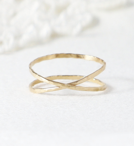 Fabriqué à la main Standard Argent Plaqué Or Bague Plaine Sans Pierre Précieuse 6 À 8MM Environ Fantaisie Ensemble Pour Cadeau D'anniversaire Pour Elle - Product Image 5