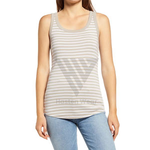 Débardeurs pour femmes en coton et polyester, vêtements de sport sans manches, nouvelle arrivée, débardeurs pour femmes en stock - Product Image 4