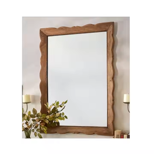 Azora Industries Miroir mural à cadre en bois pour entrée élégante chambre salon salle de bain - Product Image 2